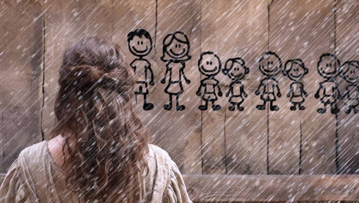 Noah’s Wife Adds Stick Figure Decals To The Back Of The Ark
