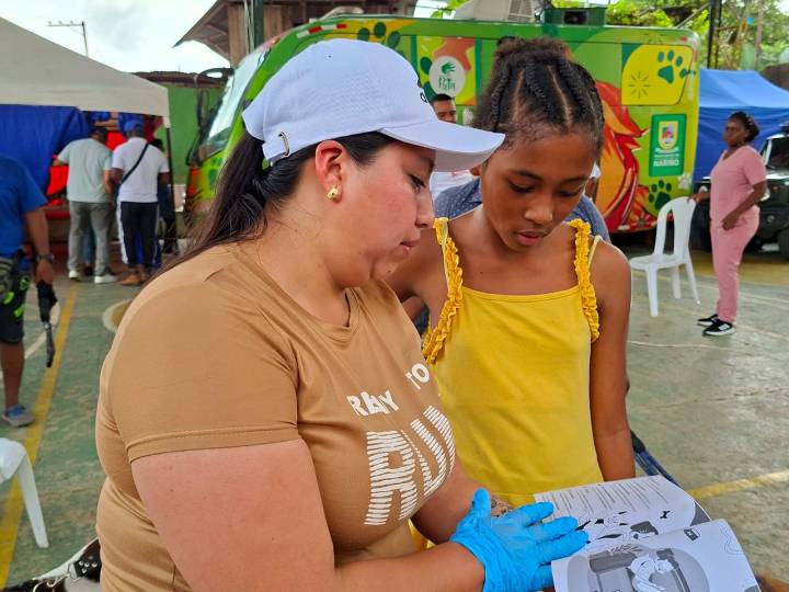 Más de 580 animales recibieron atención integral en el Municipio de Barbacoas y el Distrito de Tumaco