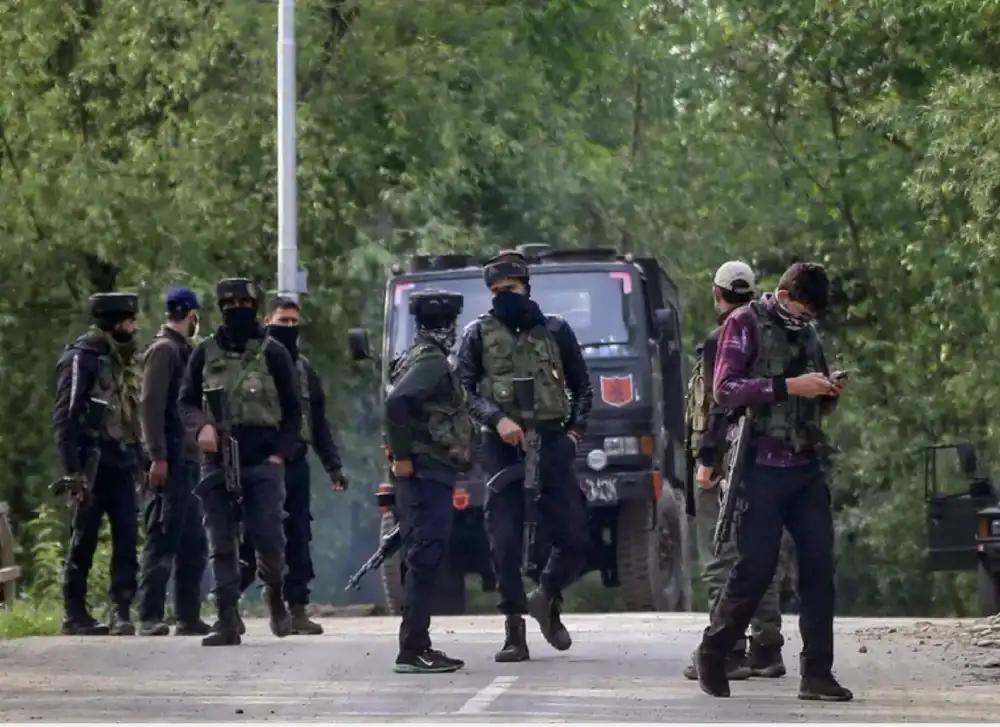 Live Chinese Grenade Recovered During CASO in North Kashmir