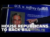 Many House Republicans will back bill to release Epstein files, leaders of the effort say