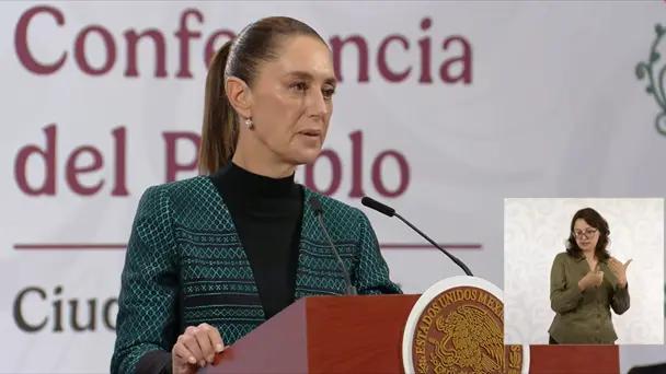 Sheinbaum lanza plan de paz y justicia