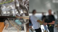 Party drugs, weapons and bands of cash seized by Queensland Police in pre