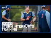 Ashes Preparation Affected By Bad Weather