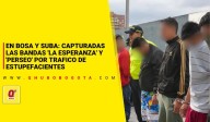 En Bosa y Suba: capturadas bandas 'La Esperanza' y 'Perseo'