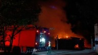 Una familia perdió todo en el incendio de su precaria vivienda en Los Juríes