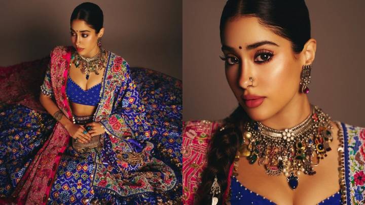 Janhvi Kapoor Shines In ₹2.86 Lakh Silver Purse And Custom Jigyam Lehenga For Friend's Mehendi