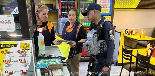 SEGURIDAD PÚBLICA DE GUADALUPE HACE RECOMENDACIONES PARA ESTE BUEN FIN