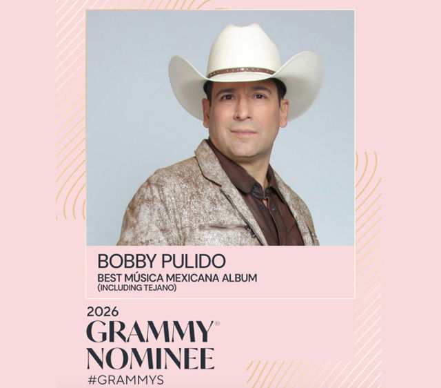 Bobby Pulido se despide por la puerta grande con nominación al Grammy Americano 2026