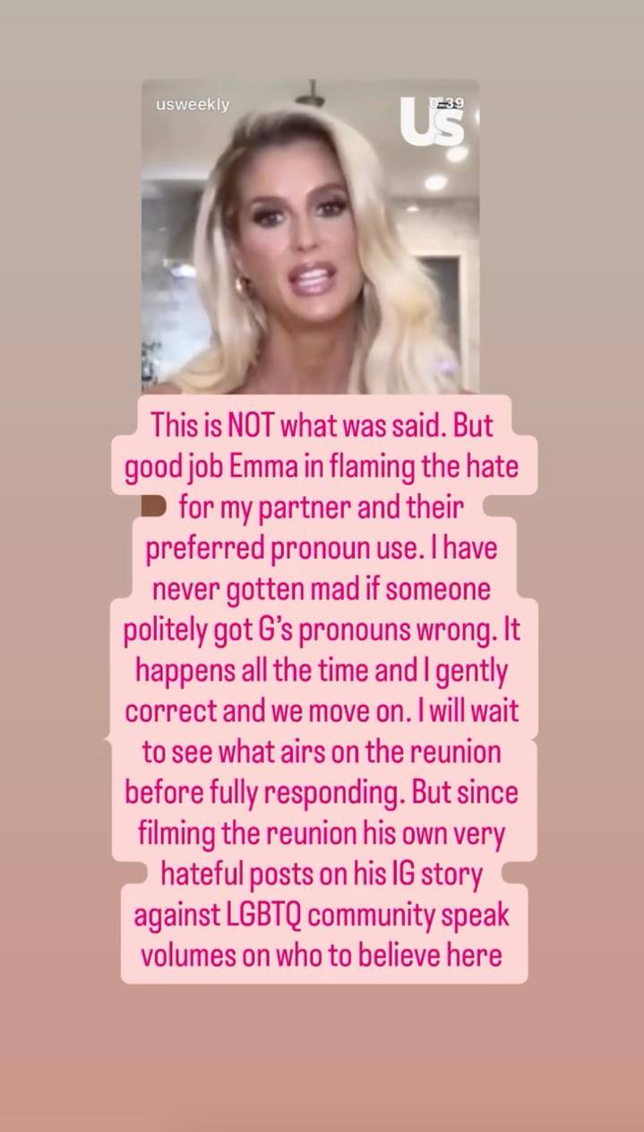 Chrishell Stause Accuses Emma of ‘Flaming’ Hate Towards G Flip by Defending BF