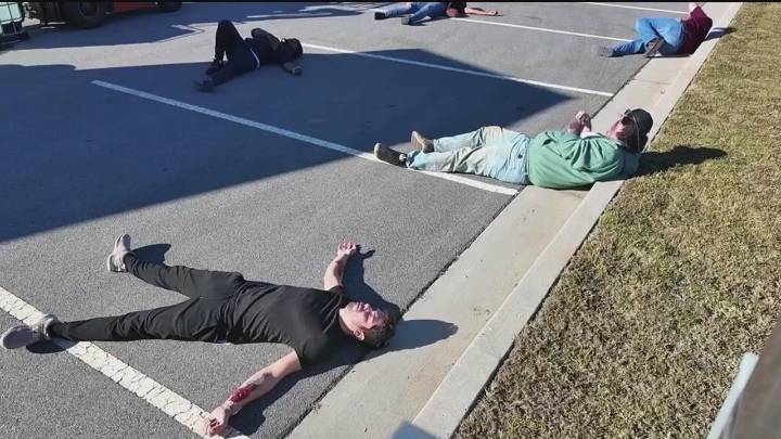 Carroll County first responders test skills in chemical spill drill