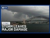 Sydney Storm Sparks 400 SES Calls, Trees Down And Widespread Damage Across City
