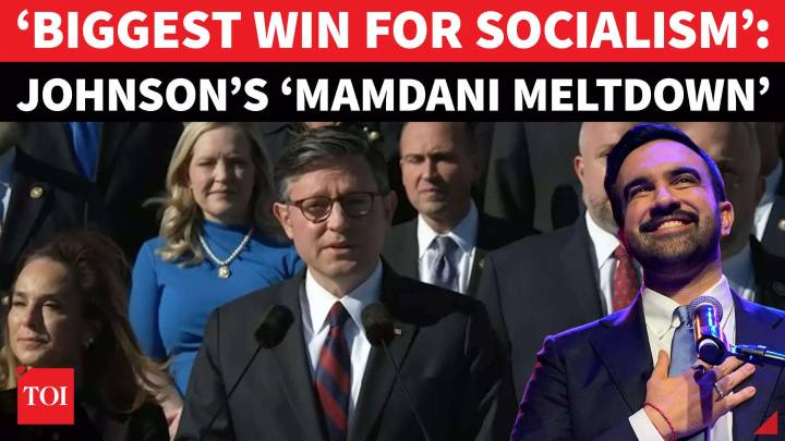 'BIGGEST LOSS For U.S.': Mamdani MELTDOWN Hits Mike Johnson; Goes Nuclear Against Schumer, Jeffries