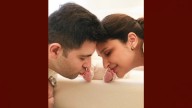 Bollywood Parineeti Chopra and Raghav Chadha Reveal First Glimpse of Their Newborn Son and Announce His Meaningful, Divine Name With a Heartfelt Post (View Post)