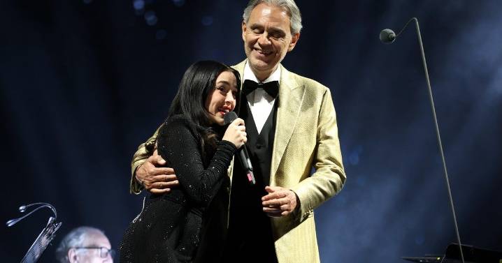 La emoción de Nicki Nicole luego de cantar con Andrea Bocelli: “La mejor noche de mi vida”