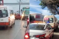 Por querer “ganarle” al tráfico e irse en sentido contrario, Altisa terminó multado por el IMOS