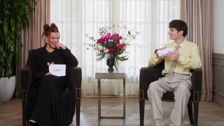 Millie Bobby Brown and Noah Schnapp Talk Stranger Things, Social Media, and Skydiving in ‘Off the Cuff’