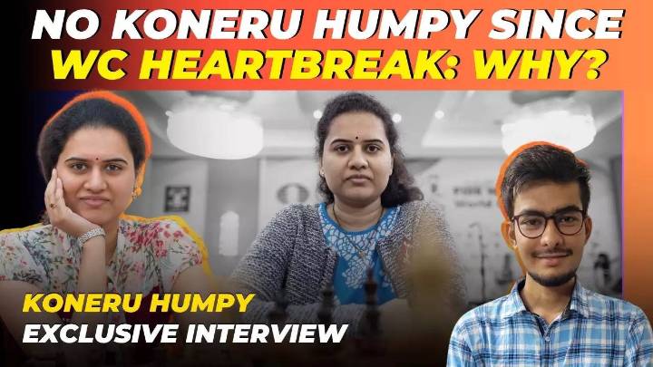 Koneru Humpy Exclusive: Why the Chess legend hasn't played since World Cup loss