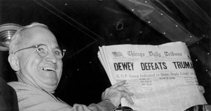 Deseret News archives: Dewey concedes presidential race late on election night; Truman reelected president