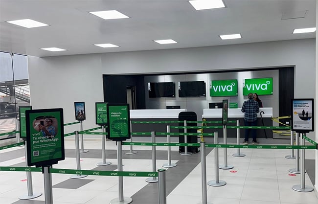 VivaAerobus opera con normalidad en Saltillo tras actualización global de software en aviones Airbus