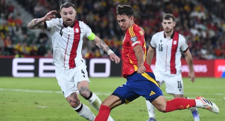 RTVE LA 1 en vivo, Fútbol Libre TV, España vs. Georgia hoy gratis vía RTVE, Movistar, ESPN, Disney Plus por Eliminatorias UEFA 2026 | LINK