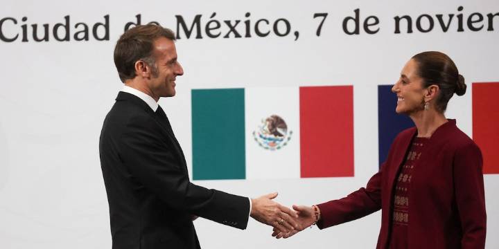Tras visita de Macron a México extendió invitación a Sheinbaum para visitar Francia en 2026