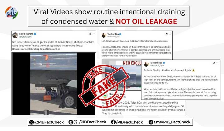 Ministry of Defence slams ‘fake’ claims of oil leak in Tejas at Dubai Air Show