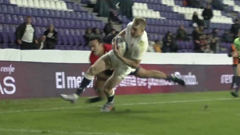 Un ensayo de Inglaterra A a falta de tres minutos frustra las opciones de victoria de España