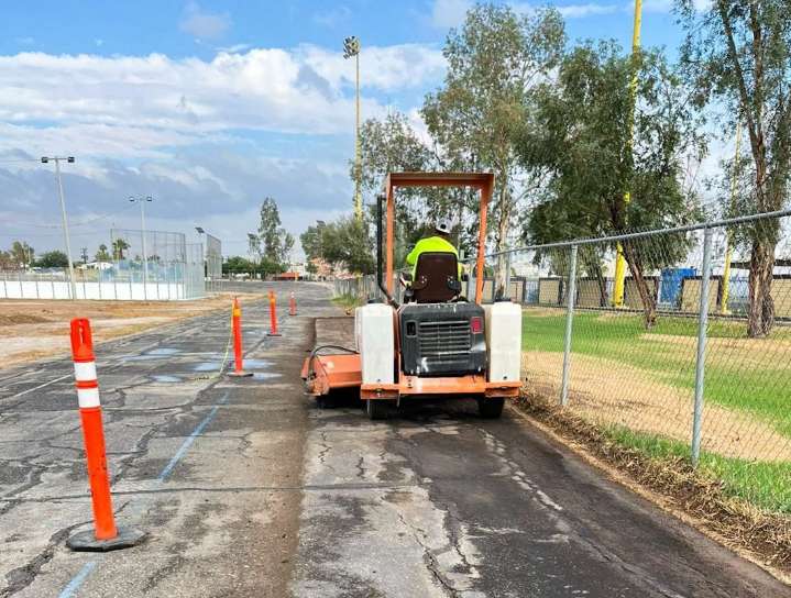 Rehabilitan ciclopista en Ciudad Deportiva