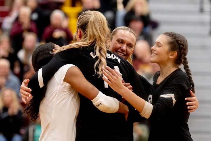 ‘She was dominant’: Darby Crystal’s 15 kills power Cardinals past Lapeer