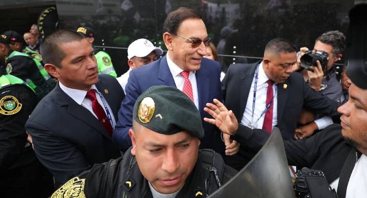 Martín Vizcarra ingresa al penal de Barbadillo tras sentencia a 14 años de prisión efectiva
