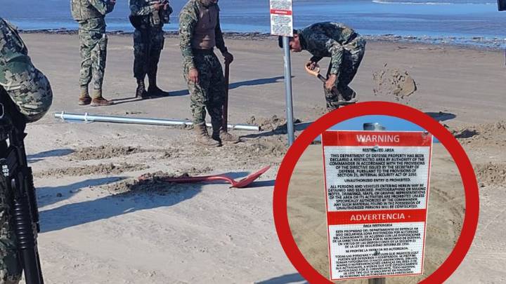 ¿Dónde está la Playa Bagdad, sitio donde estadounidenses colocaron señalamientos de zona restringida