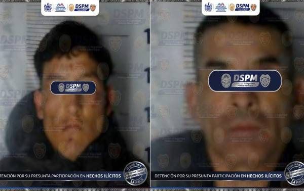 Arrestan a dos hombres tras violento robo nocturno