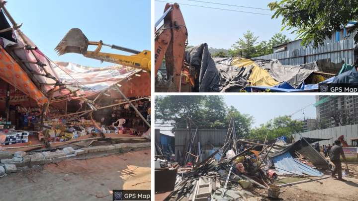 Pune: PMC Demolishes Over 92,000 Sq. Ft. of Illegal Structures in Baner