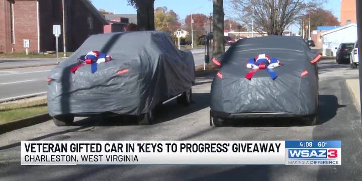 Veteran gifted car in ‘Keys to Progress’ giveaway