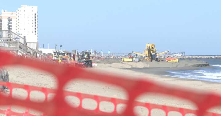 Beach nourishment resumes at Croatan after sea turtle delay