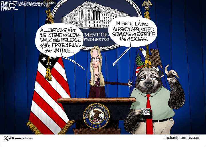 CARTOON: Taking their time | Michael Ramirez