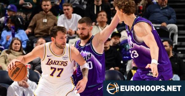 NBA results and standings: Luka Doncic, Lakers hold on