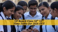 UP Board Class 10th, 12th Board Exam Datesheet Out: Check detailed UPMSP Inter, Matric exam schedule here