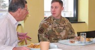 Barrasso shares Thanksgiving dinner with Wyoming troops in Germany