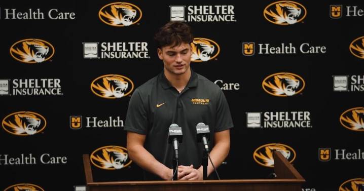 Mizzou QB Beau Pribula didn't think he'd be able to walk for a long time after injury