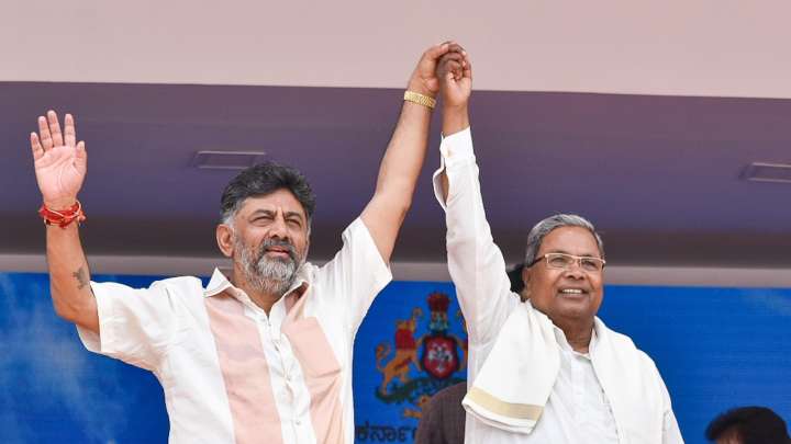 Bengaluru police register case over AI-generated clip of DK Shivakumar pushing Karnataka CM Siddaramaiah