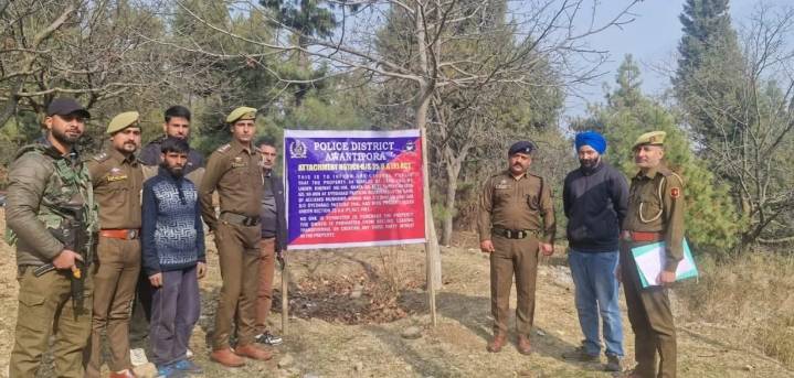 Police attach property of JKNOP in south Kashmir’s Tral