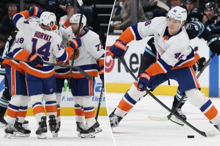 Matthew Schaefer scores OT winner as Islanders beat Mammoth
