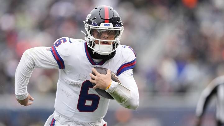 Jaxson Dart remains a limited participant in Giants practice