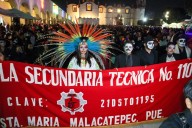 Con éxito total, se llevó a cabo el Desfile de Catrinas en San Pedro Cholula