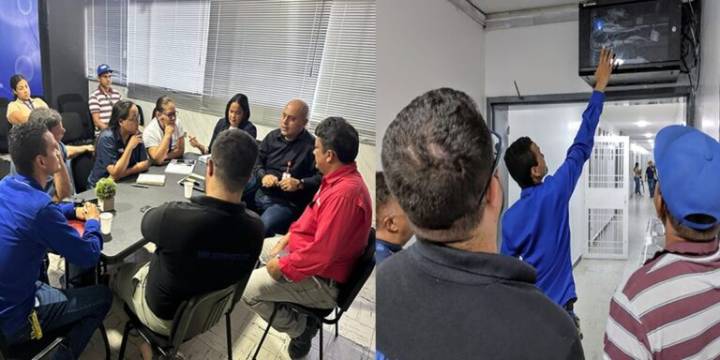 Avanzan trabajos de videovigilancia del Humnt