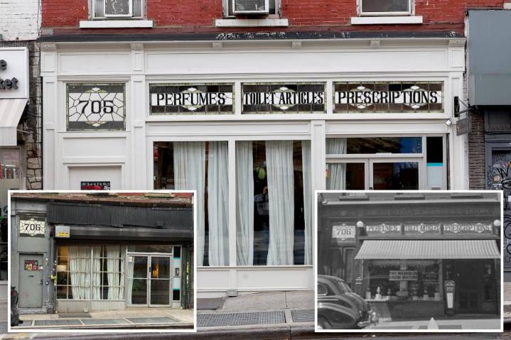 Vintage stained glass discovered at Greenpoint therapy office