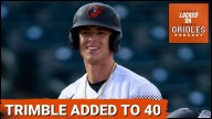 Orioles add RHP Cameron Foster and OF Reed Trimble to the 40