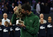 Tennis-Ageless Djokovic wins 101st title after marathon final with Musetti in Athens
