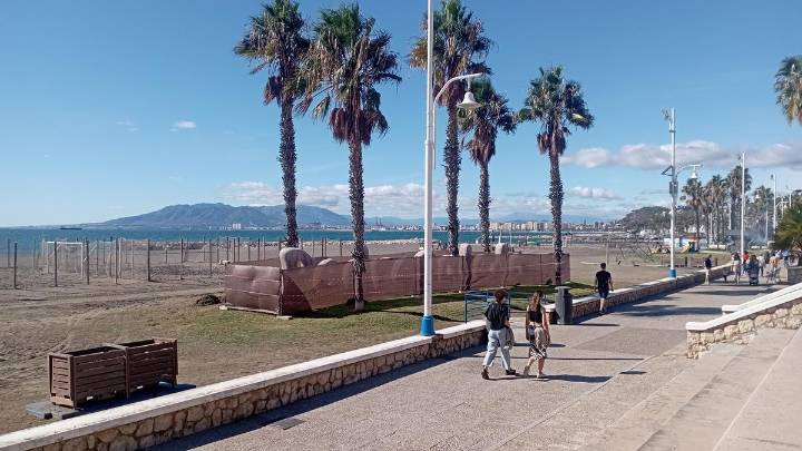 Las letras de Pedregalejo, en el sitio incorrecto